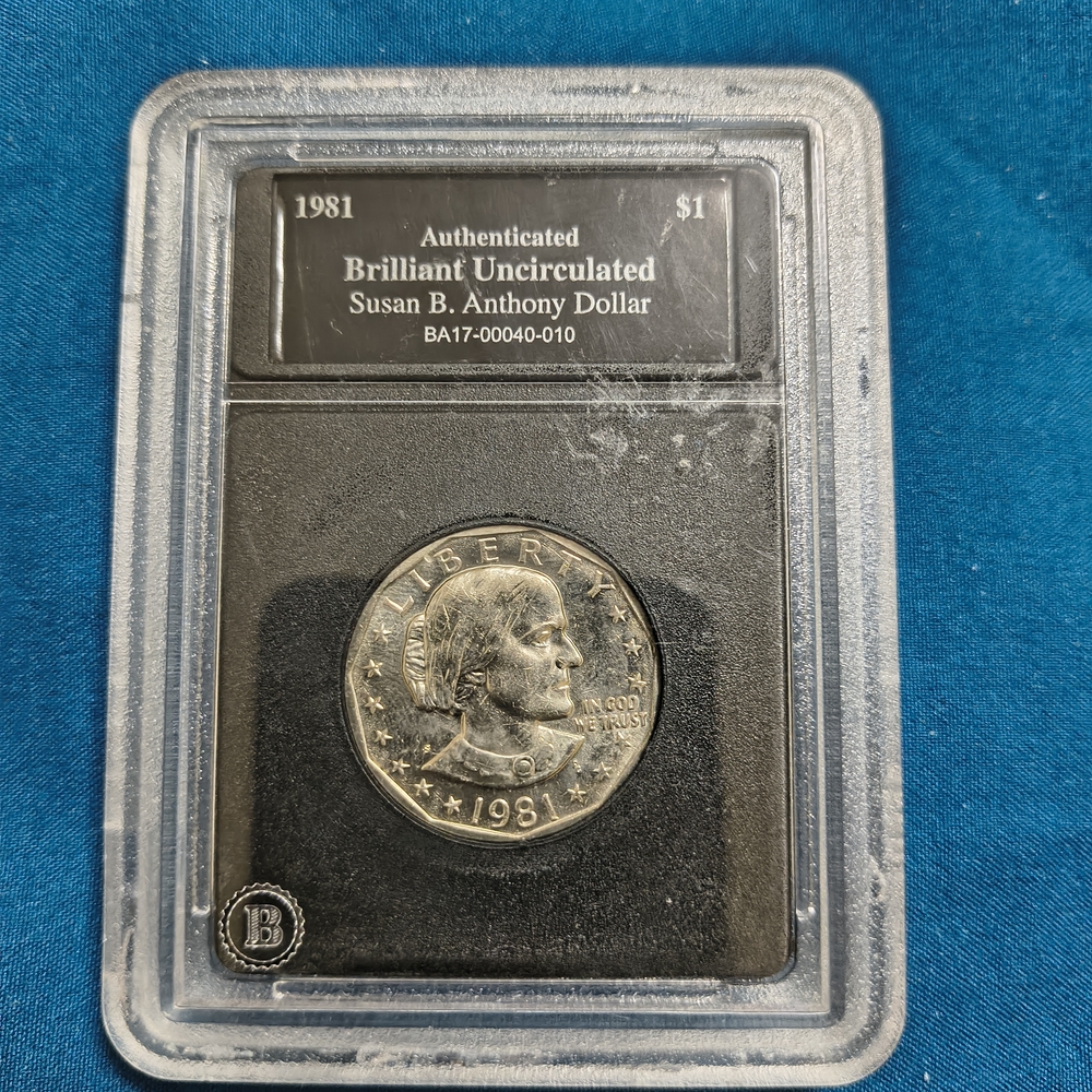 1981 Susan B. Anthony Dollar Coin